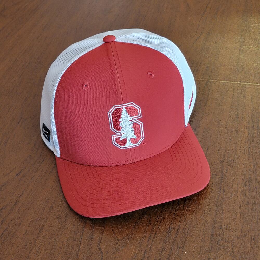 Nike Dri-Fit Smooth Flex Rise Cap Stanford Cardinals Embroidered Baseball Sz LG